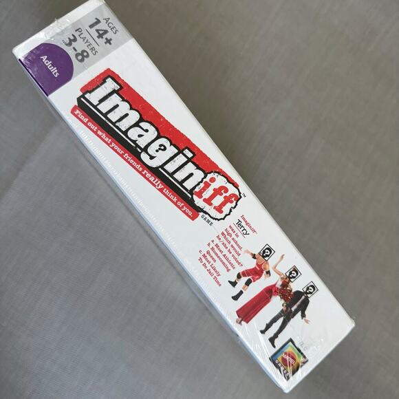 Imaginiff Mattel Board Card Game Age 14+ Adult 2010 Party Game Night Sealed Box - Picture 3 of 8